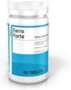 FitForMe Bariatric Multivitaminer jerntilskud Efter Gastric bypass - En om dagen Ferro Forte Tablet - 90 dages levering af Ferrojern (Iron Booster til Forte Chewable)