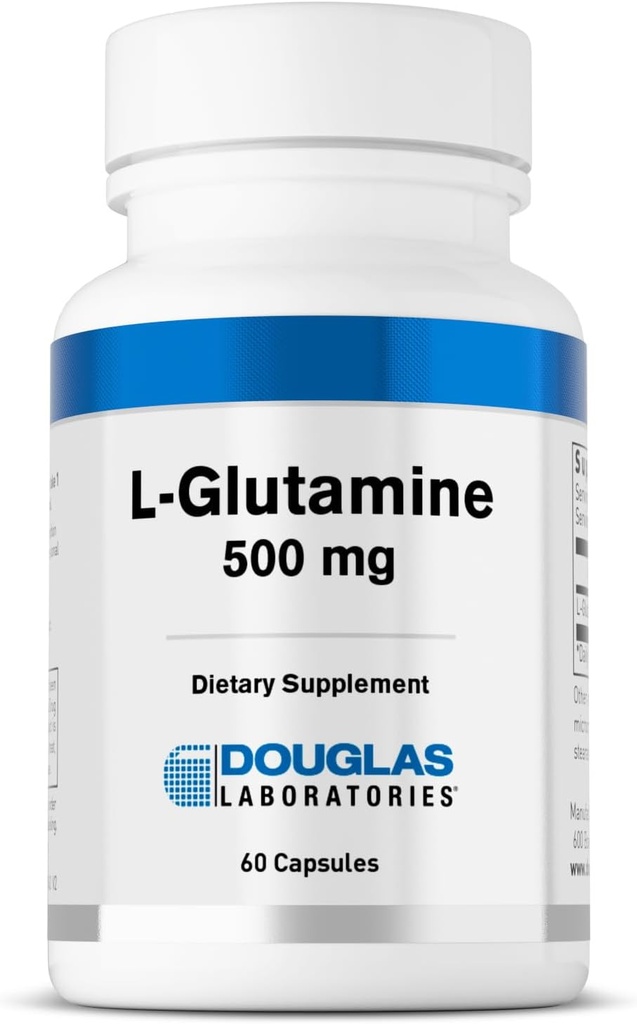 Douglas Laboratories L- Glutamin- 124; understøtter struktur og funktion af Gastrointestinal (GI) Tract og immunsystem; 60 kapsler