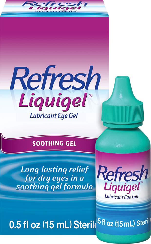Genopfrisk Liquigel Smøremiddel Eye Gel dråber, 0.5 Fl Oz Sterile