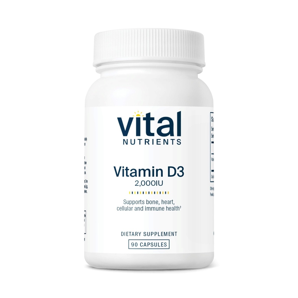 Vital Nutrients Vitamin D 2000 IE