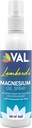 VAL Magnesium Oil Spray 4 oz - Pure Zechstein med kamille & Aloe - Sovehjælp, muskellindring, Itchy Skin Sother - Hurtig Absorbing, Non- Greasy - USA Made