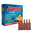 Orale flydende vitaminer med A, C, D, E, Zink, Bee Honey, Propolis og Botaniske Ekstrakter - Natural Orange Flavor - 5 immunsupport Ampuller (0,85 fl oz / 25 ml)