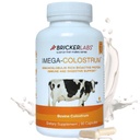Bricker Labs Mega-Colostrum Capsules, Gut Health, Immunity, Skin & Hair, 1000 mg Bovine Colostrum Supplement 40% IgG, Rich in bioactive proteins, Growth Factors and antibodies, 45 Servings