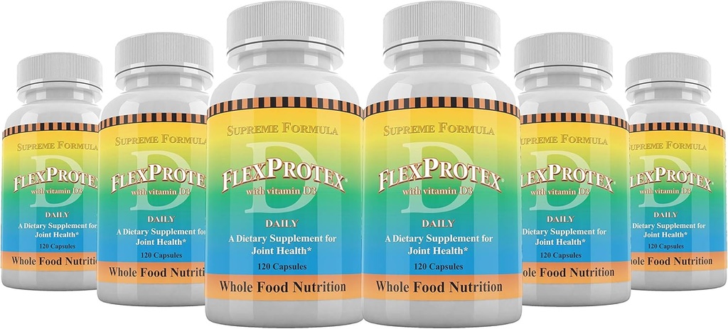 Daglig sundhed, Flexprotex D 6 Flasker 720 kapsler