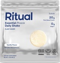 Ritual Vegan Protein Powder med BCAA: 20g Organic Pea Planted- baseret protein fra Regenerative Farms i USA, Komplet Aminosyreprofil, Gluten Free, Sugar Free, Dairy Free, Vanilla, 1 Lbs