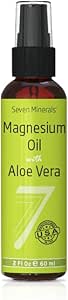 Syv Minerals Pure Magnesium Oil Spray - Pharmaceutical (USP) Grade, Højeste Styrke - Mined i USA