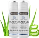 Sølv kolloid gel med Aloe Vera, 3,38 oz (pakke med 2)