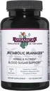 Vitanica Metabolic Manager - Herbal supplement til støtte sundt metabolisk respons - Kosttilskud med D-vitamin - Vegansk antioxidant supplement - 120 kapsler