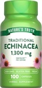 Nature 's Truth Echinacea Extract Kapsler er 124; 1300mg