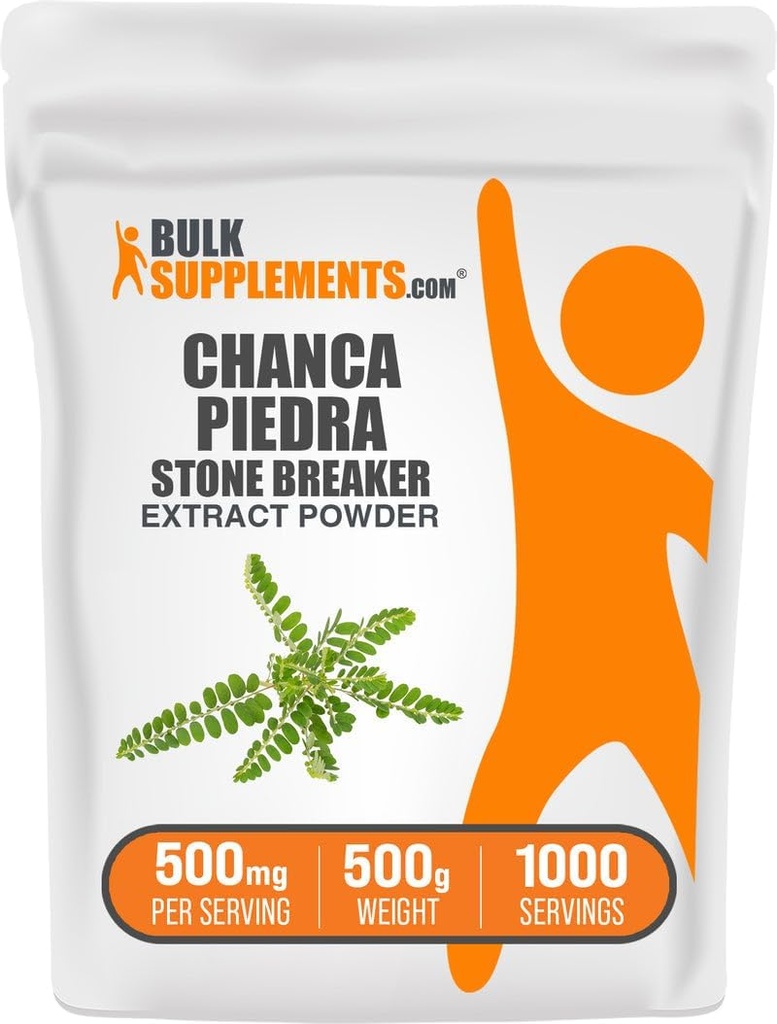 Bulkadditions.com Chanca Piedra Extract Powder - Chanca Piedra Stone Breaker, Nyre Support Supplement - Vegan & Gluten Free, 500mg per Serving, 500g (1.1 lbs) (Pack of 1)