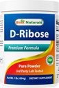 Bedste Naturals D- Ribose Powder 1 Pund