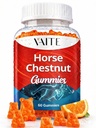 Vaite Horse Chestnut Extract Supplement, Vein Support Blood Circulation Kosttilskud til Varicose Veins på ben og kredsløbsstøtte, Horsechestnut Seed Slagtere Broom Root, Non- GMO Gluten Free