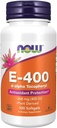 Nu fødevarer Vitamin E-400 Blandede tocopheroler - 100 Softgels