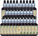 Sort Haw (Viburnum Punifolium) Tinktur, Tørret Bark Liquid Extract (Brand Name: HerbalTerra, Stolt Made in USA) 30x2 fl.oz (30x60 ml)