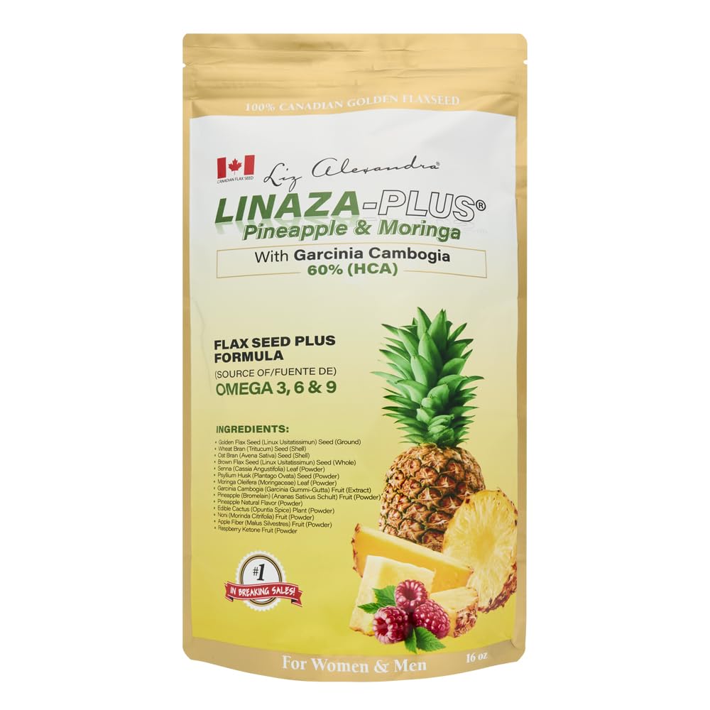 Liz A. Linaza Plus med Ananas, Moringa & Garcinia Cambogia -16oz