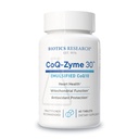 Bioetik Forskning CoQZyme 30 Milligram af emulgeret coenzym Q10 CoQ10, Supplies Superoxide dismutase and catalase, To vigtige antioxidanter 60 Tabs
