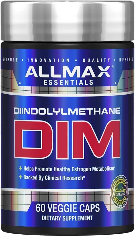 ALLMAX Essentials, DIM, 60 Veggie Caps (100 mg per kapsel)