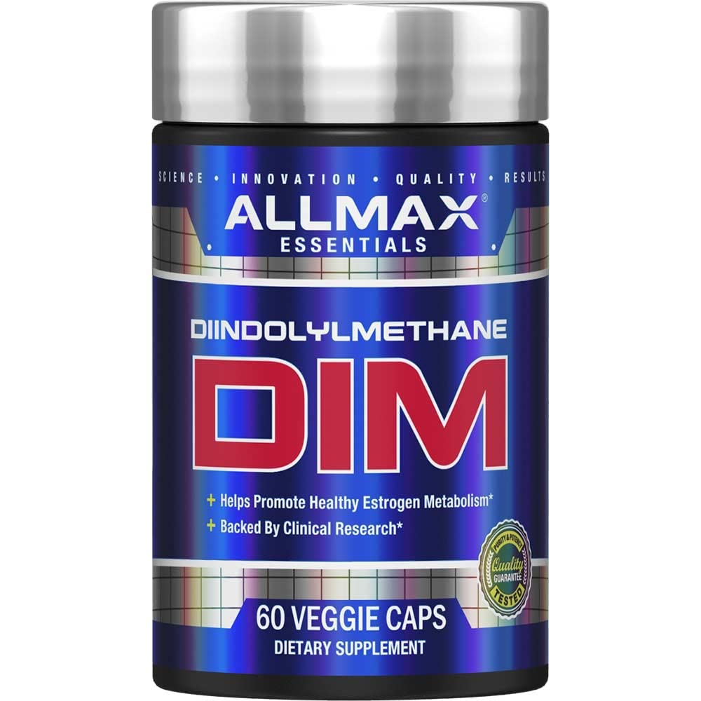 ALLMAX Essentials, DIM, 60 Veggie Caps (100 mg per kapsel)