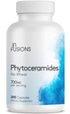 Phytoceramider 200 Kapsler Hudreparation Foryngelse Anti- Aging Support Plante-afledte Ceramider 700mg Gluten Gratis Non- GMO