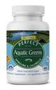 Perfect Supplements - Perfect Aquatic Greens - 120 Vegetabilske kapsler - Økologisk Spirulina og Chlorella tillæg - Ernæringsrige Superfood