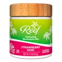 Hydrating Electrolyte Powder - Hydrering med Nature 's Electrolytes + Real Fruit - Jordbær Kiwi, Ingen tilsat sukker, 5 Key Electrolytes + Vitamin, Trace Minerals, non-GMO, 30 Servere