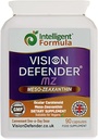 Vision Defender Meso Zeaxanthin Vegan Eye Supplement MZ- Beskyt og forbedre Okulær sundhed & Eye Care, høj styrke Antioxidant Carotenoid Meso- Zeaxanthin for Eye (90 kapsler / en daglig) Fremstillet i UK