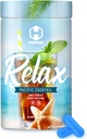 HARDLABZ Relax - All- Natural Stress Relief, Sleep Support, Mood Enhancement Herbal Supplement med Ivan Tea, Valerian, Ginseng, Lavender, Lemon Balm, Motherwort, 60 Kapsler