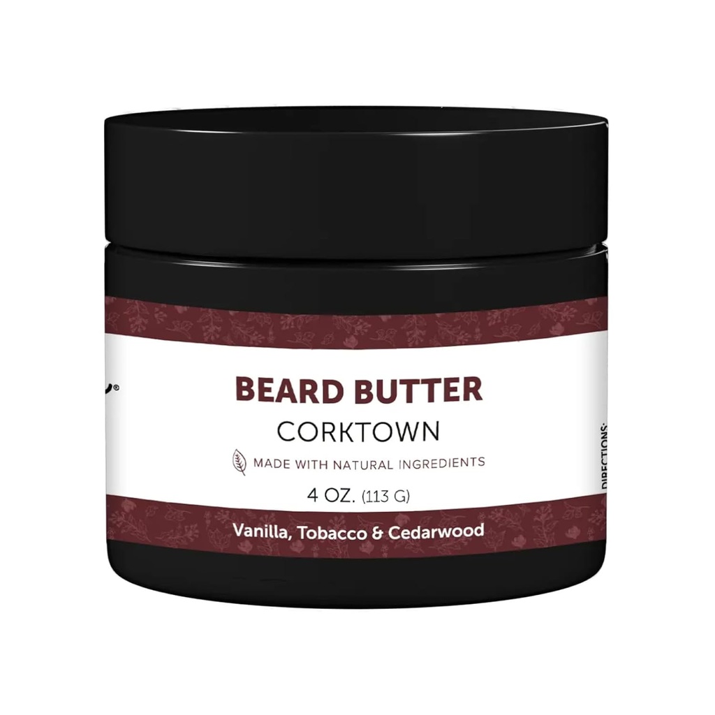 Detroit Grooming Co. Beard Butter for Men against 124; Softens, Thickens & Hydrates with Safflor Oil & Shea Butter Measure 124; Corktown Duft, 4oz