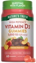 Nature 's Truth Vitamin D3 Gummies Note 124; 5000 IE