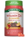 Nature 's Truth Vitamin D3 Gummies Note 124; 5000 IE