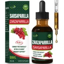 Sarsaparilla Root Extract Drops til lever rense Detox & Reparation, immunstøtte tillæg med Mælkebøtte Cocolmeca Polypodium Leucotomos. Diente de Leon para Limpieza de Colon y Desintoxar. 2oz