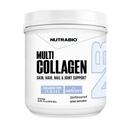 NutraBio Multi Collagen Powder- Hydrolyzed Collagen Peptider til glødende hår & Skin- Grass- Fed- Collagen pulver til kvinder og men- 40 Servere