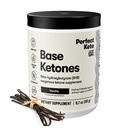 Perfect Keto eksogene Ketoner Powder, BHB Salts Supplement for Ketosis & Fasting, Plus Electrolytes for Hydration, Koffein Free Energy, Keto Diet, Focus & Workout Support, Vanilla, 6.7 oz