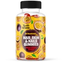 70 Hår Gummies Biotin 6000mcg Collagen Silicon PABA & Multivitaminer; Hår hud og negle Vitamin Gummy til kvinder