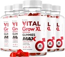 (5 Pack) Vital Grow XL Male Gummies - Men's Performance Gummies 1050MG Vital GrowXL Blend, Vital Growth Gummy Advanced Formula, 300 Gummies for 5 Months