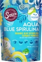 Suncore fødevarer Økologisk Aqua Blå Spirulina pulver, 2 oz (1 Bag), Glutenfri, Non- GMO, Plant- baseret, Perfekt til fødevarer farve, Bagning, drikkevarer, smoothies, og mere