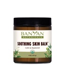 Banyan Botanicals Lindrende hudbalsam - Økologisk Urte Hudpleje Salve med Neem Leaf og Vetiver - Køling og lindrende Balm For Natural Skin Sundhed - 4 oz - Ikke GMO bæredygtigt souced Petroleum Free