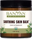Banyan Botanicals Lindrende hudbalsam - Økologisk Urte Hudpleje Salve med Neem Leaf og Vetiver - Køling og lindrende Balm For Natural Skin Sundhed - 4 oz - Ikke GMO bæredygtigt souced Petroleum Free