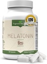 Lignans for Life Melatonin for Dogs & People, 6mg - 120 Capsules - Capsules - Pet Treats - Vitamins for Overall Health