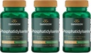 Swanson Phosphatidylserin Memory Brain and Cognitive Health Support Phospholipid Triple- Strength Complex Supplement 300 mg 30 Kapsler (3 Pack)