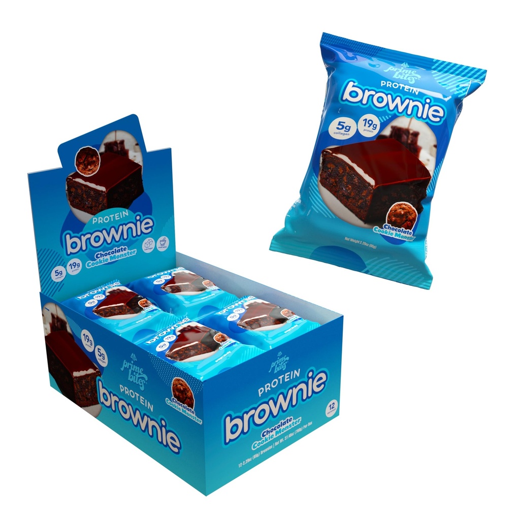 Prime Bites Protein Brownie fra Alpha Prime Kosttilskud
