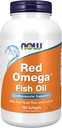 Now Foods Supplements, Red Omega ™ med CoQ10 30 mg og Omega-3 Fish Oil, Cardiovaskulær Support *, 180 Softels