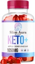 Slim Aura Keto ACV Gummies - Official Slim Aura Keto Plus Apple Cider Vinagar 1050MG Advanced Formel Gummys, All Natural Premium Formel, Slimaura Gomitas Anmeldelser, 60 Gummies for 1 måned