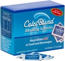 Alkalizing Granules 50 Pack Box - Food & Beverage Acid Reducer - Promotes Digestive and Urinary Tract Health, Restores Electrolytes, Aids pH Balance - All-Natural, Sugar & Calorie Free