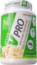 NutraKey V- Pro, Raw Plant Protein Powder, Organic, Vegan, Low Carb, Gluten Free med 20 g Protein (Vanilla Cookie) 1.78-Pound.