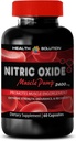 Muskelpumpe før træning - Nitrooxid 2400mg Muskelpumpe, Extreme Strength - Nitrooxid Kosttilskud Natural, Nitrooxid Piller til mænd, Nitrooxid Booster til mænd, Nitrooxid oxide, 1B 60 Kapsler