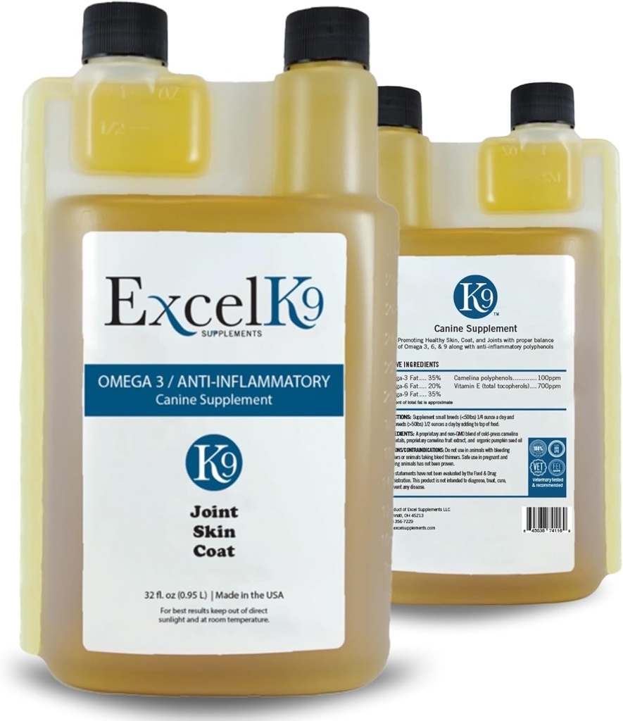 Excel Kosttilskud Kanine supplement - hund supplement til fælles mobilitet, hud og joints