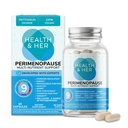 Sundhed & hendes perimenopause supplement for kvinder - The UK 's No. 1 Perimenopause supplement - Multi- Nutrient Welbeing Support for Early Stage of Menopause, Vegan, Gluten- Free, Non GMO (60 ct - 1 måned)