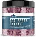 Earthborn Elements Acai Berry Extract 200 Kapsler, Pure & Ufortyndet, Ingen tilsætningsstoffer