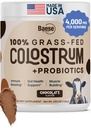 Organic Chocolate Azermg Grass Fed Bovine Colostrum Powder + Probiotika Colostrum Supplement for børn og voksne med immunoglobuliner (220.98 Bedste)